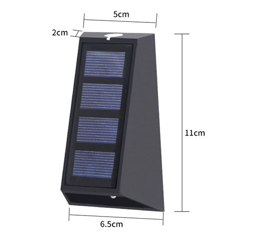 Solar Up & Down Wall Light