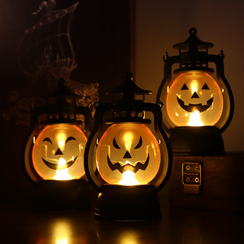 LED Electric Halloween Oil Lamp