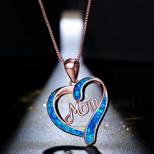 MOM Pendant Necklace