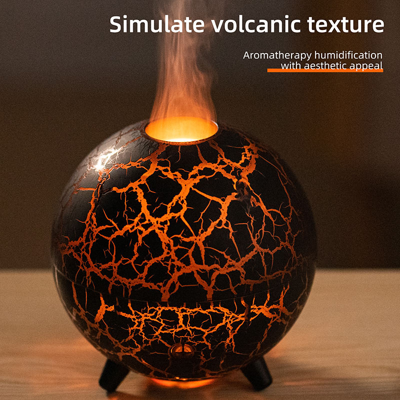 Cracked Ball Flame Aroma Diffuser