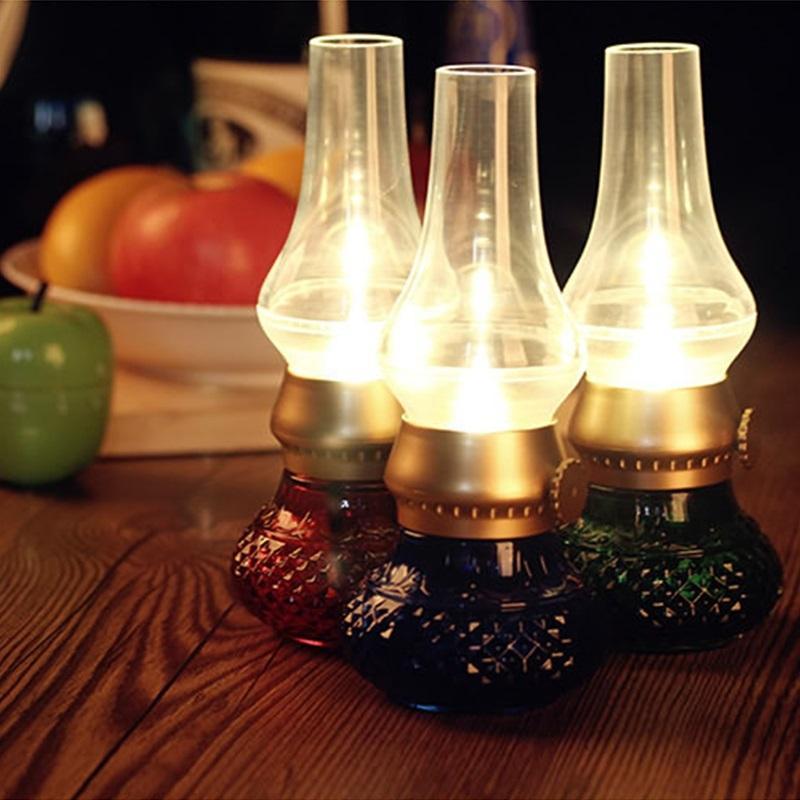 LED Flameless Kerosene lamp