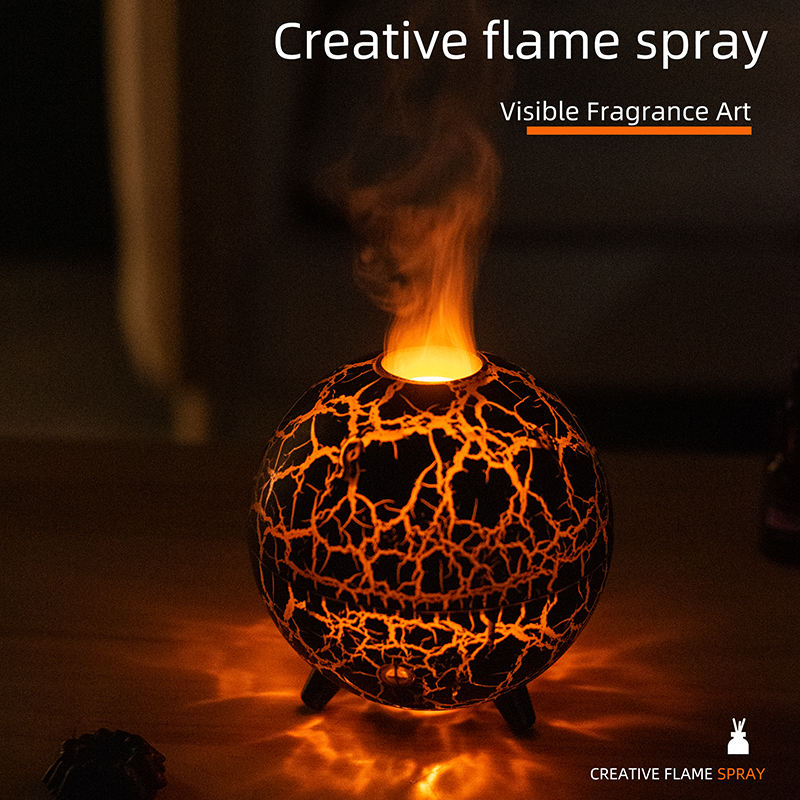 Cracked Ball Flame Aroma Diffuser