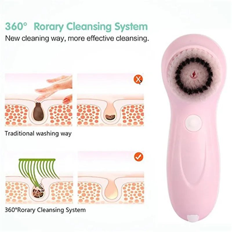 Electric 3 in 1 Facial Cleanser