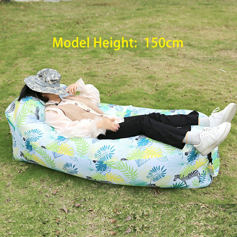 Inflatable Sofa Lounger Lazy Air Bed Sack for Camping