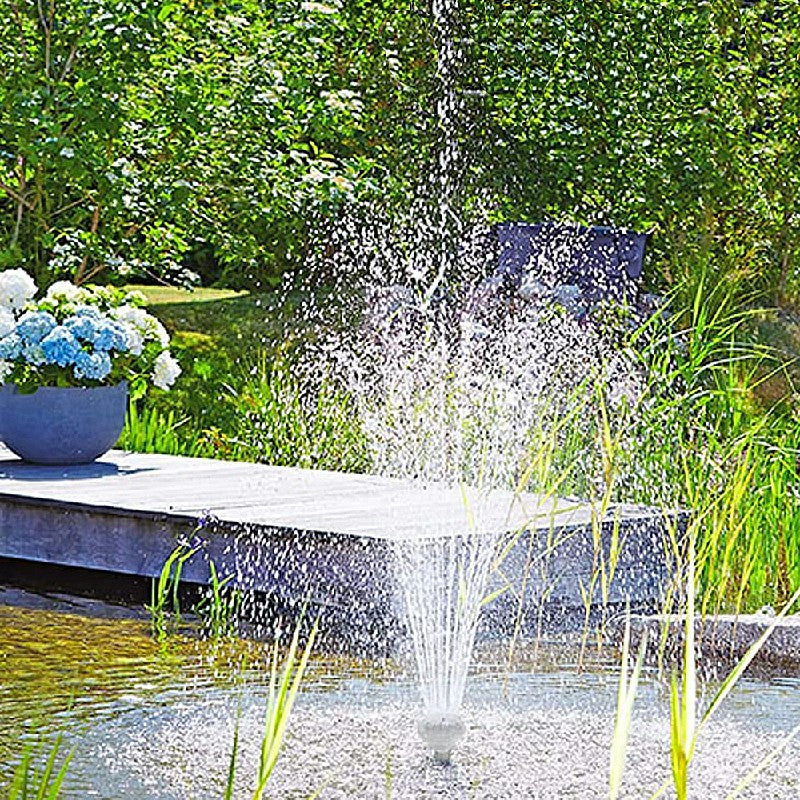 Solar Powered Fountain Coloured LED Water Pump