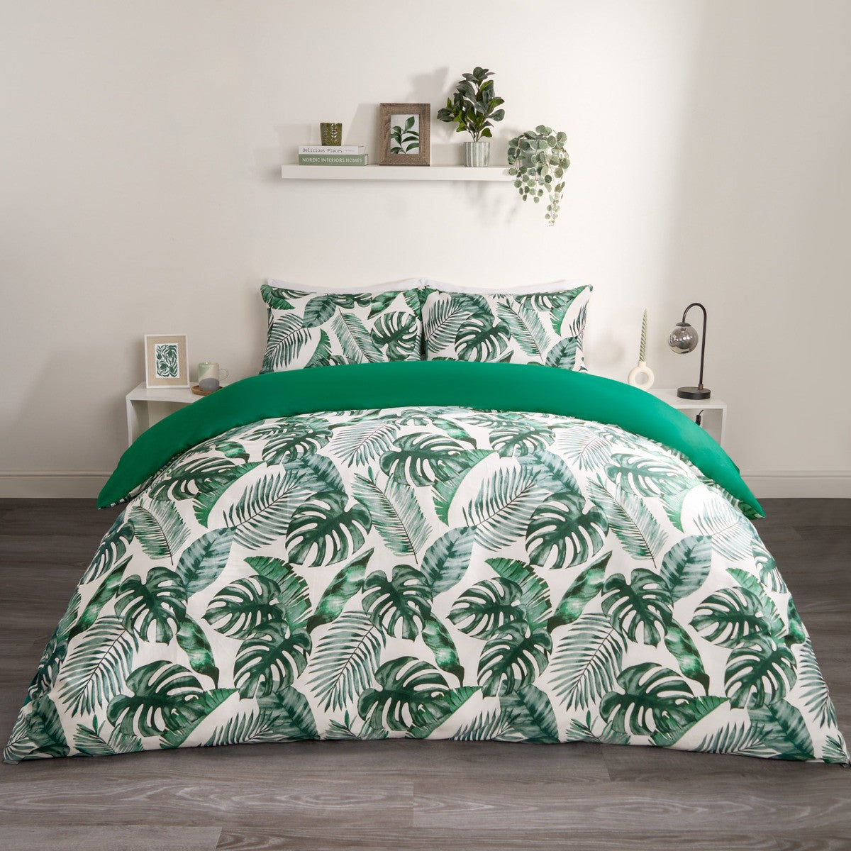 Tropical Leaf Duvet Set