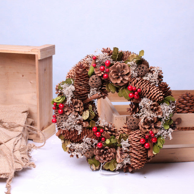 Cinnamon Berry Christmas Wreath