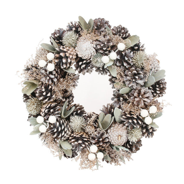 Sage Green And Natural Wreath