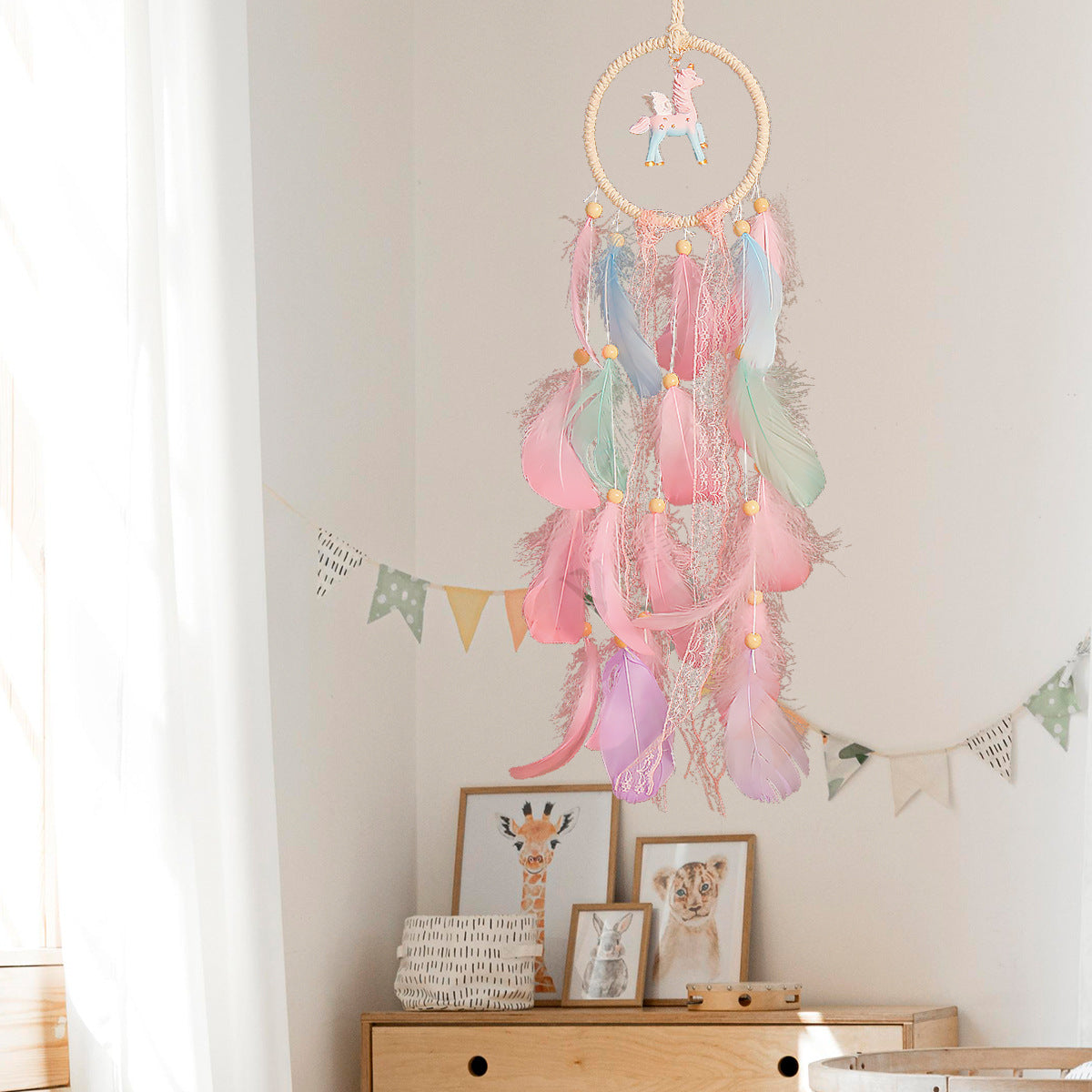 Girls Feathered Dreamcatcher