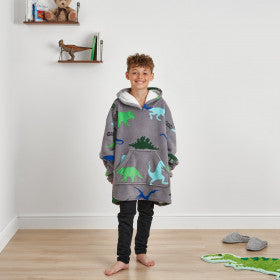 Kids Print Hooded Blanket